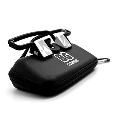 BG Climbing Belay Glasses for Rock Climbing – Comfortable Prism Glasses for Belaying – Climbing Gear & Accessories for Belayers (Black)