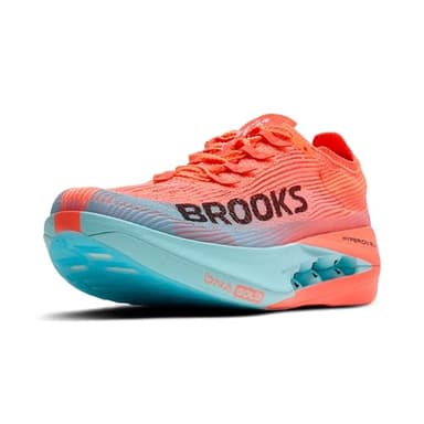 Brooks Unisex Hyperion Elite 5 Neutral Race Running Shoe for Men & Women - Pink Clay/Atomizer Blue - 7.5 Medium