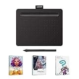 Wacom Intuos Creative Pen Tablet - Small, Black (Renewed)