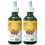 SweetLeaf Stevia Liquid Sweet Drops - English Toffee Flavored Drops, Stevia Liquid Sweetener, Zero-Calorie, Sugar-Free Syrup Alternative for Keto Coffee, Baking, Shakes, 2 Fl Oz (Pack of 2)