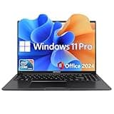 ASUS [2025 Updated] Vivobook 16" WUXGA Laptops, Windows 11 Pro-MS Office Pro 2024, Intel Core i7-1355U, 40GB DDR4 RAM, 1TB PCIe SSD, Webcam, 180°Lay-Flat, Wi-Fi 5 Bluetooth 5.1