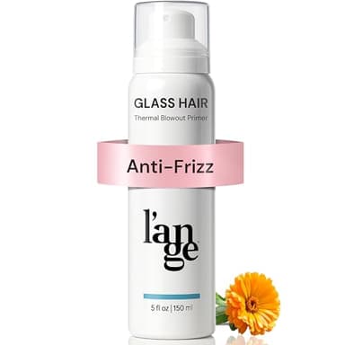 L'ANGE HAIR Heat Protection Spray for Hair | Anti-Frizz Blow Dry Mist | Long Lasting Hold & Shine | Humidity Protectant | Thermal Heat Protectant Spray | Lightweight Blow Out Primer, 5 fl oz Bottle