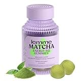 Lemme Matcha Superfood Energy Gummies with Organic Matcha Green Tea, Vitamin B12 and Antioxidant CoQ10 to Support Cellular Energy, Metabolism & Healthy Skin - Gluten Free, Non GMO (60 Count)