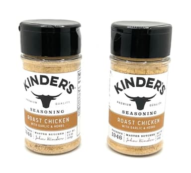 Kinder's Seasonings & Rubs - 2 bottles (Roast Chicken 2.4oz)