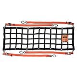 Tailgate Cargo Net for Truck Bed- 54" Net Tough Cargo Net Bed Extender for Trucks, Adjustable Tailgate Net + 4 Straps Perfect for Motorcycles ATV Lumber Kayaks Long Cargo -USA Based