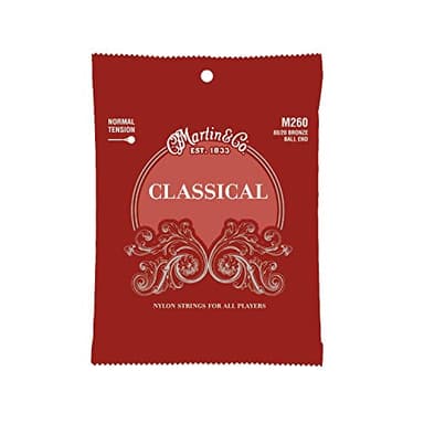 MARTIN Classical Guitar Strings (M260), 80/20 Bronze