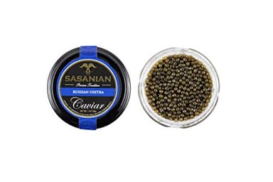 Sasanian Caviar, Caviar Osetra Russian, 1 Ounce