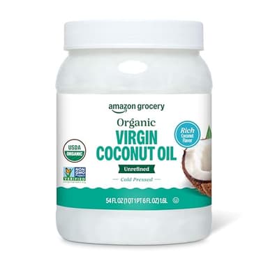 Amazon Grocery, Organic Virgin Coconut Oil, 54 Fl Oz