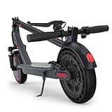 Alloweek A1 Electric Scooter, 10" Anti Flat Solid Tire, 500W Motor, Max 21 Miles Range, 21 Mph Top Speed, Dual Braking Sport Scooter, 2 Wheels, Height Handlebars