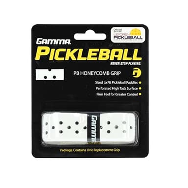 Gamma Honeycomb Cushion Grip for Pickleball Paddles, Moisture-Wicking Pickleball Replacement Grip, Premium Pickleball Equipment for Practice and Games