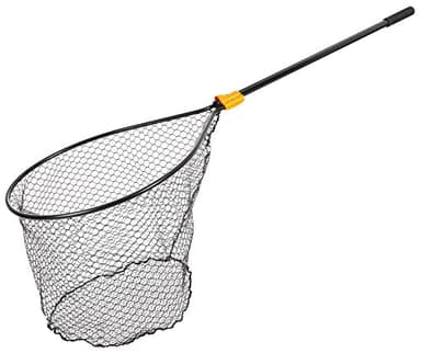 Frabill Conservation Slide Handle Net | Teardrop Hoop Size: 17" X 19" | Sliding Handle: 36" | Netting: Tangle-Free Micromesh | Net Depth: 16"