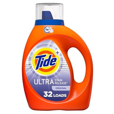 Tide Liquid Laundry Detergent, Original, 32 loads, 63 fl oz, HE Compatible