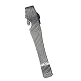 Donk! Pocket Clip for Leatherman Wave, Wave Plus+, Surge & Charge AL, ALX, Ti, XTi - Titanium TC4 - Custom Designs - Quick Release - Extra Carry Options 'Norwegian Wood’