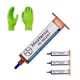 Max Force Roach Killer - Select - German Roach Killer with Premium Chemical Resistant USA-Supply Gloves- 4 Tubes×30g | USA Supply Pest Identification Card