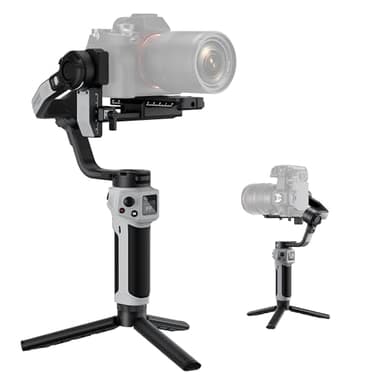 ZHIYUN CINEPEER Weebill 3E [Official], 3-Axis Lightweight Gimbal Stabilizer for DSLR & Mirrorless Camera Canon/Sony/Panasonic/Nikon, 3KG Payload, Native Vertical Shooting, Bluetooth Shutter Control