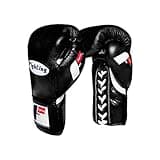 Fighting Certified Pro Fight Gloves, Black, 10 oz