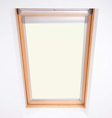 Bloc Skylight Blind for Velux Roof Windows Blockout, White, CK06