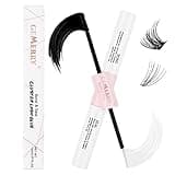 GEMERRY Lash Bond and Seal Cluster Lash Glue for Individual Lashes Long Retention 48-72 Hours Waterproof Individual Lash Glue for Lash Clusters DIY Eyelash Extensions Glue at Home
