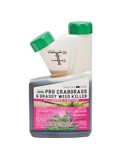 Pro Crabgrass & Grassy Weed Killer - 18.92% Quinclorac (Compare to Drive XLR8) – Concentrated Professional Crabgrass Herbicide – Quick Drying with Residual Control - 8 Ounces