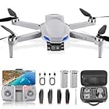 FLYDrone GPS Drone with Camera for Adults Beginner 4K EIS Camera Drones 2-Axis Gimbal Stabilization Under 249g follow me,Auto Return RC Quadcopter Mini Drone,2 Battery for 45-Min Max Flight Time