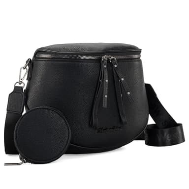 Montana West Crossbody Bags Bum Bag for Women Large Sling Bag with Adjustable Strap and Coin Purse, MWC-285BK