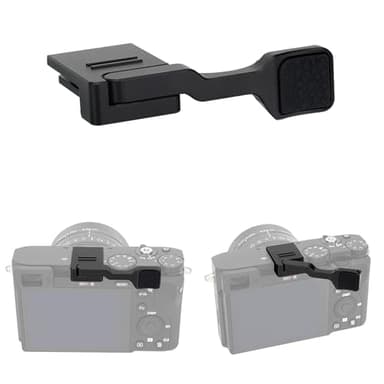 JJC TG-2 Metal Thumb Grip for Sony RX1R III RX1RIII RX1R3 Digital Camera, Foldable Hot Shoe Thumb Rest Support Grip Accessories for Stable and Safe Hand Hold, Not Affect The Use of Camera Buttons