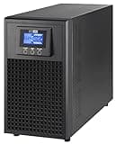 OPTI-UPS DS2000E (2000VA / 2000W) Online Double Conversion Uninterruptible Power Supply, Pure Sine Wave, UPS Battery Backup, Surge Protection, (Requires 20 amp Outlet, See Picture)