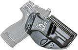 CYA Supply Co. Base Optics Ready (Black) Inside Waistband Holster IWB Veteran Owned Company Fits S&W M&P Shield M2.0 & M&P Shield Plus