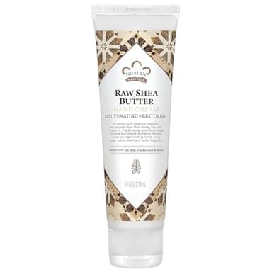 Nubian Heritage Hand Cream, Raw Shea and Myrrh, 4 Ounce