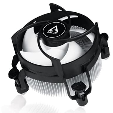 ARCTIC Alpine 17 - Intel CPU Cooler, 92 mm PWM Fan, Radial Heatsink, Top Blower, Intel LGA 1700, 4-Pin Connector, 100-2000 RPM