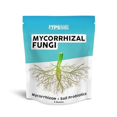 TPS NUTRIENTS Mycorrhizal Fungi for Plants, Mycos for Transplanting and for Established Plants, Contains Mycorrhizae and Soil Probiotics (6 Ounces)