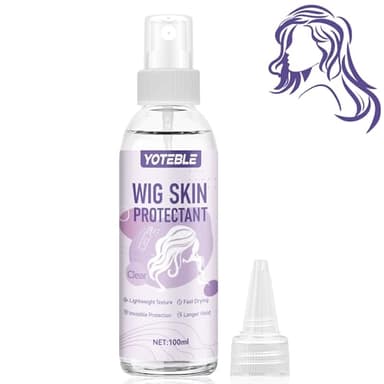 YOTEBLE Skin Protectant for Lace Wigs, Sweat & Oil Resistant for Longer Hold, Protects Scalp & Extends Hold, Invisible Protection & Sweat Shield for Lace Front Wigs, 100ml