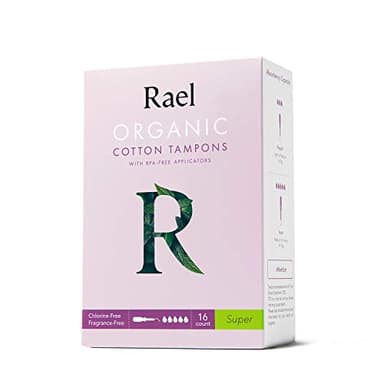 Tampons Made with Organic Cotton Super