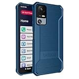 BELTRON Phone Case for Jitterbug Smart 4, Slim Industrial Strength Protective Grip Case with Reinforced Technology for TCL 40XL / Lively Jitterbug Smart4 (Blue)