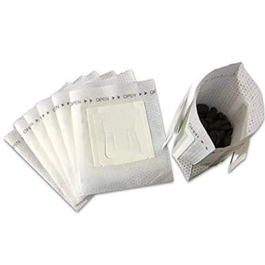 Ayevision 100Pcs Portable Coffee Filter Paper Hanging Ear Drip Coffee Bag Single Serve Disposable Drip Coffee Filter Perfect for Travel, Camping, Home, Office