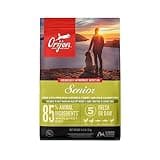 ORIJEN Senior Dry Dog Food, Grain Free Dry Dog Food for Senior Dogs, Fresh or Raw Ingredients, 4.5lb