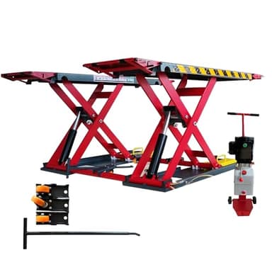 MOTOOL KT-X77 7000 lbs Portable Medium Height Scissor Lift Adjustable Height Lift for Cars, SUVs and Light Trucks (KT-X77)