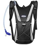 Hydration Backpack with 2L Hydration Bladder Water Backpack for Hiking Hydration Pack for Running Cycling Hiking Festival Gear.