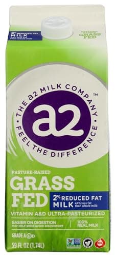 A2 MILK Grassfed 2% Reduced Fat Milk, 59 FZ