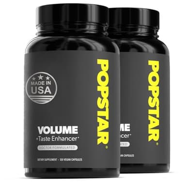 POPSTAR Labs Semen Volume Booster - Men's Semen Health & Fertility Supplement - Doctor Formulated to Increase Load Volume - Made in USA - Non-GMO, Organic, Vegan - 240 Capsules - (2 Month Supply)