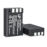 LP EN-EL9 EN EL9a Battery Pack, 2-Pack Rechargeable Li-Ion Battery Set, Replacement Battery Compatible with Nikon D40, D40X, D60, D3000, D5000 Cameras