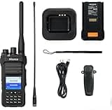 Retevis Ailunce HA1UV Handheld Ham Radio, Dual Band Radio with SMA-F Antenna, USB-C Charging, 2800mAh, IP67 Waterproof, Sub-PTT, NOAA, Long Range Walkie Talkies for Amateur(1 Pack)