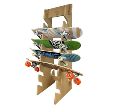 Skateboard & Longboard Floor Display Rack (The Pro)