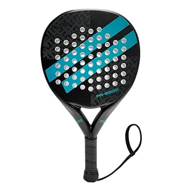 Padel Racket Carbon Fiber Surface with EVA Memory Flex Foam Core Padel Tennis Racquets Lightweight (Sky-Blue)
