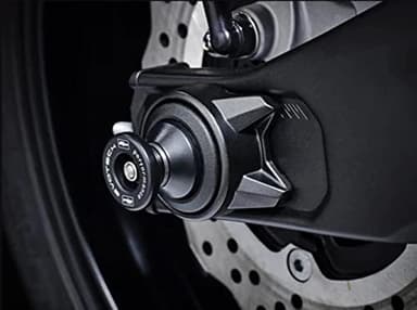 Evotech Performance Rear Wheel Paddock Stand Sliders to fit Yamaha FZ-07/MT-07/XSR700/XSR700/Tenere 700 /R7. PRN013260