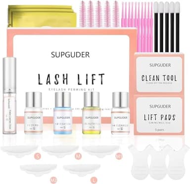 2026 Upgraded Lash Lift Kit for Perming,Curling and Lifting Eyelashes |Semi-Permanent Salon Grade Supplies for Beauty Treatments,Includes Eye Shields,Pads and Accessories