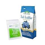 Espoma Organic Soil Acidifier 6 lbs Bag With My Garden Pool PH Test Strips 20 ct. - Acidify, Enhance Hydrangea Color, Embrace Organic Gardening, Achieve Optimal Balance