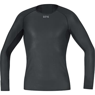 Gore Men's M Gws Bl Long Sleeve Shirt, Black, L