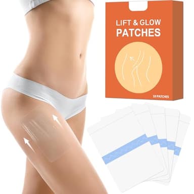 Thigh Lift Tape for Loose Skin, Waterproof Invisible Firming Patches for Legs, Reducing Thigh Friction, Lift and Patches Legs for Sagging Skin, Stomach, Arms, Body Tape for Women, 1BOX-B