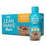 GNC Total Lean Shake Burn Ready to Drink Shake | 25g Protein Fueled On-The-Go Meal Replacement For Energy And Weight Loss | Chocolate Mocha | 12 Bottles